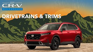 2023 Honda CRV Walkaround Drivetrains amp Trims [upl. by Novak294]