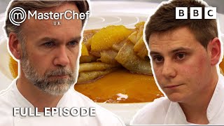 Crepe Suzette Proves Difficult  The Professionals  Full Episode  S8 E10  MasterChef UK [upl. by Arec]