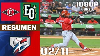 Resumen  Leones del Escogido vs Estrellas Orientales  Serie Regular Lidom 20242025 2112024 [upl. by Popper]