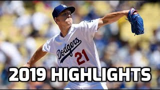 Walker Buehler 2019 Highlights [upl. by Nhtanhoj]