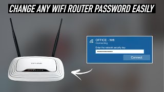 How To Change Wifi Router Password in 5 Minutes [upl. by Haldes]