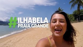 Conheça Ilhabela  Praia Grande [upl. by Htirehc]