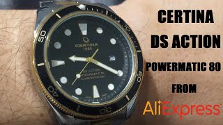 Certina DS Action Powermatic 80 from Aliexpress [upl. by Attenborough]