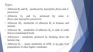 AFLATOXINS [upl. by Virgin522]