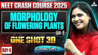 Morphology of Flowering Plants Class 11 L2  NEET Crash Course 2025  Garima Goel [upl. by Orion]