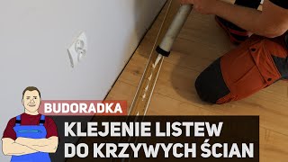 Jak przykleić listwy podłogowe do krzywych ścian [upl. by Sunderland]