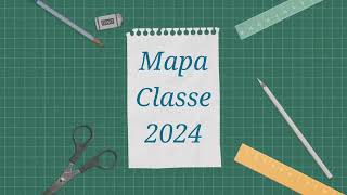 Tutorial Mapa Classe 2024 [upl. by Alleber]