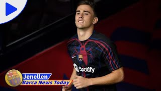 BARCA FC News Return date set for Barcelona’s 20yearold midfield mainstay [upl. by Ganiats528]