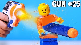 50 NERF Guns vs LEGO [upl. by Isawk388]