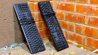 Smash Two Dell Keyboards [upl. by Barina492]