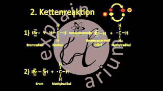 Organische Chemie 15 Die radikalische Substitutionsreaktion [upl. by Enitsugua]