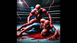 OMG😱FLASH vs SPIDERMAN boxing match 🥊 marveledittheyallkneeltoalegend [upl. by Harcourt73]