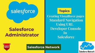 Creating VF page in Standard Navigation Using URL Developer Console in Salesforce [upl. by Harding]