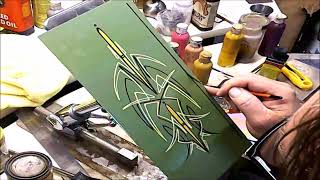 Pinstriping colour experiment [upl. by Mulac]