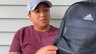 Adidas Hermosa II Mesh Backpack Review [upl. by Ellwood]