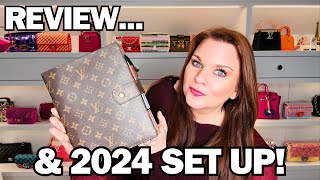 5 YEAR LOUIS VUITTON GM AGENDA REVIEW amp PLANNER SET UP FOR 2024 minimal planning [upl. by Spillihp]