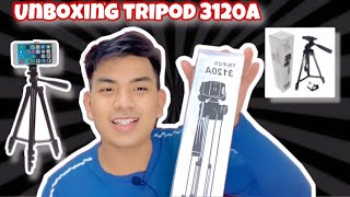 UNBOXING TRIPOD 3120A [upl. by Ahsinid]