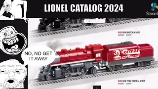 Lionel 2024 Catalog stream highlight [upl. by Eenaffit674]