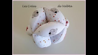 Balle de préhension bébé  inspiration méthode Montessori  Tuto couture ValMa Créas [upl. by Willms]