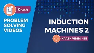 GATE EE  Induction Machines 2 Electrical Machines  Krash  Problem Solving [upl. by Everara]