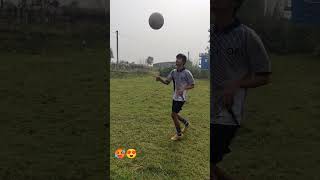 Headstall football freestyle skills 🥵😍 anime popularaudioedits football soccer [upl. by Yauq]