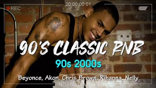 Best of RampB Classics 90s amp 2000s  Old School RampB Music Ever Akon Rihanna Usher Ne Yo Nelly [upl. by Alekahs]