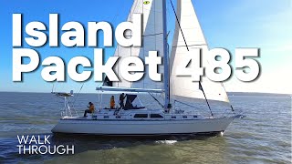 Island Packet 485 Video Walkthrough [upl. by Enimzzaj]