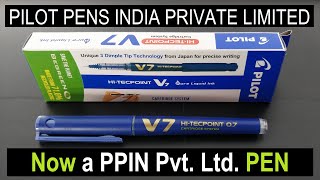 Pilot V7 Cartridge System an INR 60 Pen  U19 [upl. by Ania498]