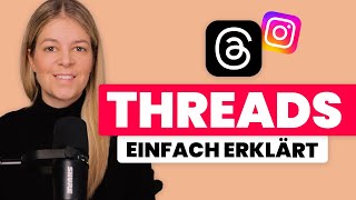 Threads App Tutorial deutsch 📲 so funktioniert die neue Instagram App 😀 [upl. by Atinehc]