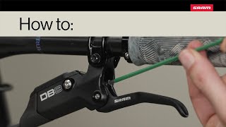 SRAM MTB Brakes  How to Adjust Tooled Brake Lever Reach [upl. by Sivlek]