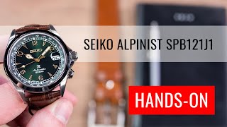 HANDSON Seiko Prospex Land Alpinist Automatic SPB121J1 [upl. by Severn]