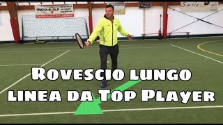 TennisIl rovescio lungolinea da Top Player [upl. by Eirojram990]