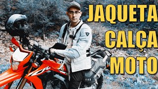 JAQUETA E CALÇA PARA MOTO AVENTURA REVIT H20 [upl. by Chatav]