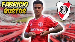 ASÍ JUEGA FABRICIO BUSTOS  POSIBLE REFUERZO DE RIVER PLATE [upl. by Dey]