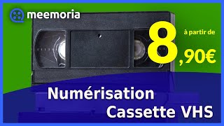 Numérisation Cassette VHS  Convertir VHS en Numérique  Rapidement Depuis ChezSoi [upl. by Annayak10]