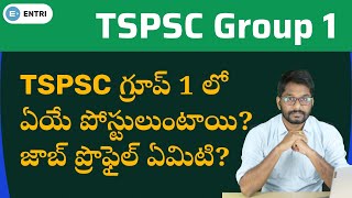 TSPSC Group 1 Jobs List amp Job Profile  Telangana Group 1 Posts  TSPSC Upcoming Notification 2022 [upl. by Ahsatel]