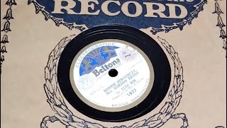 March Keltie Castle Stay Me With Flagons  Alec Sim  Beltona Electrographic Record 78rpm Scottish [upl. by Htur592]