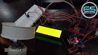 Interfacing DC Motor amp 16x2 LCD Display with 8051 MicroControllerRotating Motor Clockwise Direction [upl. by Itida]