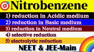 Reduction of Nitrobenzene l Nitrobenzene reduction l Electrolytic reduction l Aromatic chemistry [upl. by Daffodil738]