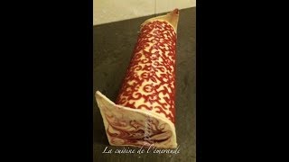 Bûche arabesque La cuisine de lémeraude [upl. by Damiano340]