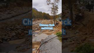 1000 year flood Chimney Rock late October 2024 thegreatflood 1000yearflood hurricane nature [upl. by Eeraj792]