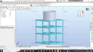 Projet Réservoir surélevé en BA avec Robot Partie 12 Modélisation [upl. by Dirtsa]