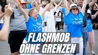 Flashmob ohne Grenzen by Conny amp Dado [upl. by Ecnerolf]