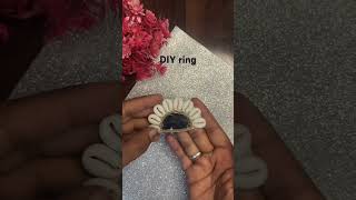 DIY Ring 💍 for handmade shortvideo diy trending craft shortsfeed handmade video [upl. by Reinke]