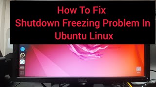 How To Fix Shutdown Freezing Problem in Ubuntu Linux [upl. by Michaelina]