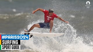 So how does Surfing work at the Olympics  Paris2024 [upl. by Jacenta]