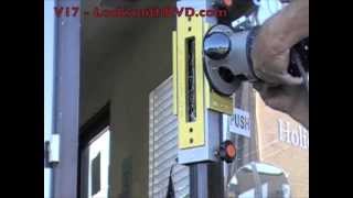 LocksmithDVD Training V17  Installing An Electric Strike [upl. by Arathorn]