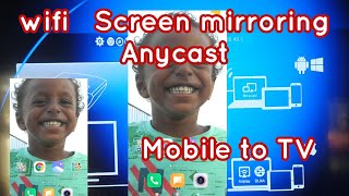 Anycast how to connect smartphone to tv [upl. by Kcirederf]