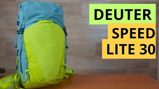 ll MIGLIOR ZAINO da TREKKING per ESCURSIONE GIORNALIERA 2023  Deuter Speed Lite 30 [upl. by Adekam]