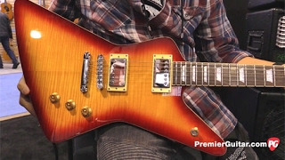 NAMM 17  Hamer Guitars Standard Demo [upl. by Aremihc]